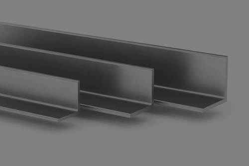 48 Inch Length Rounded Corners 1-1/2 Inch x 1-1/2 Inch Leg Length RMP Hot Roll Steel Structural Angle A36 3/16 Inch Wall 